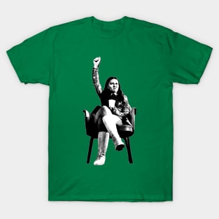 Bernadette Devlin McAliskey / Retro Graphic Artwork T-Shirt